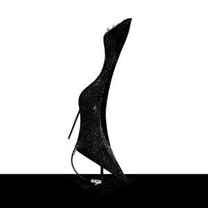 Roderick Owen / Sculpteur / Escarpin d'acier