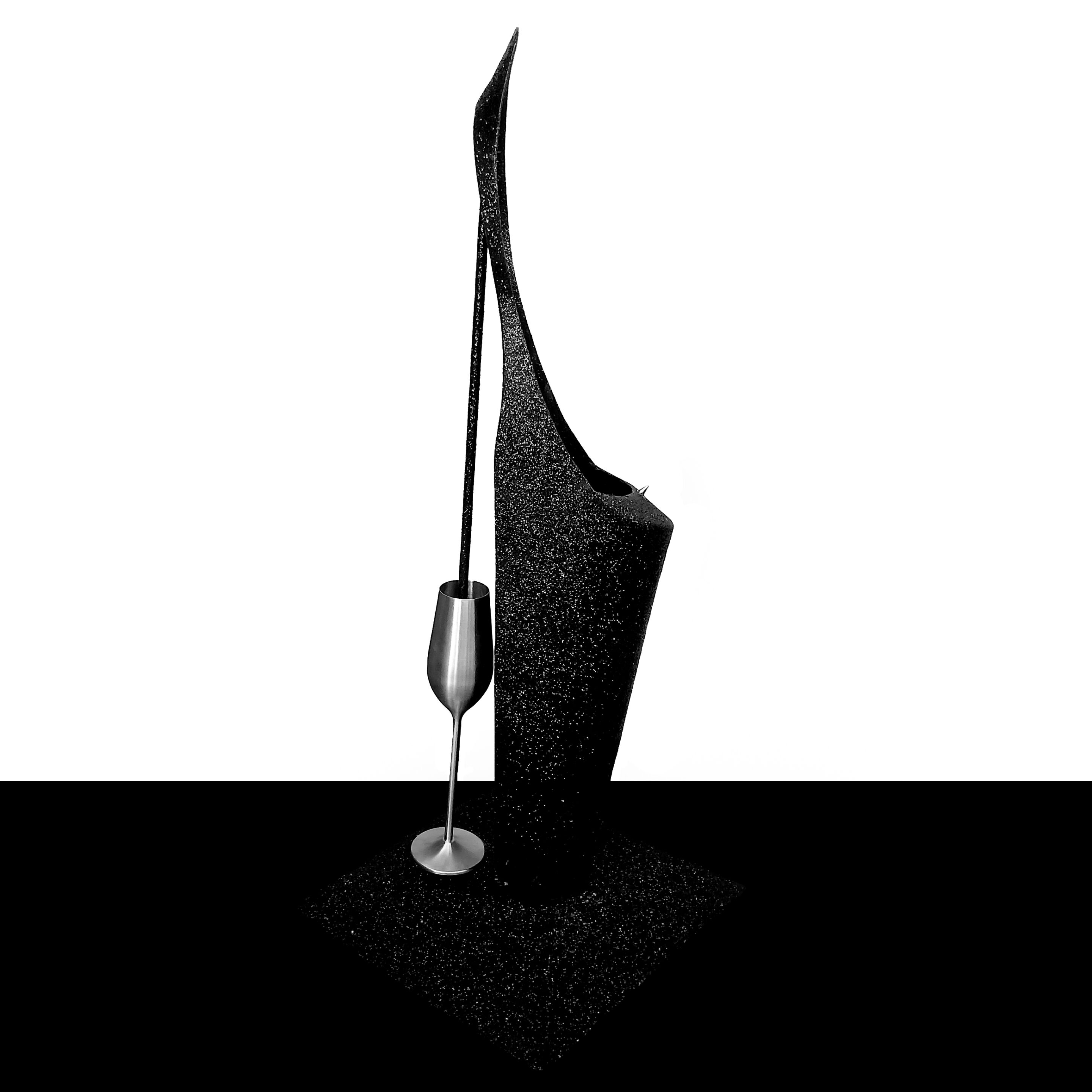 Roderick Owen / Sculpteur / Escarpin d'acier