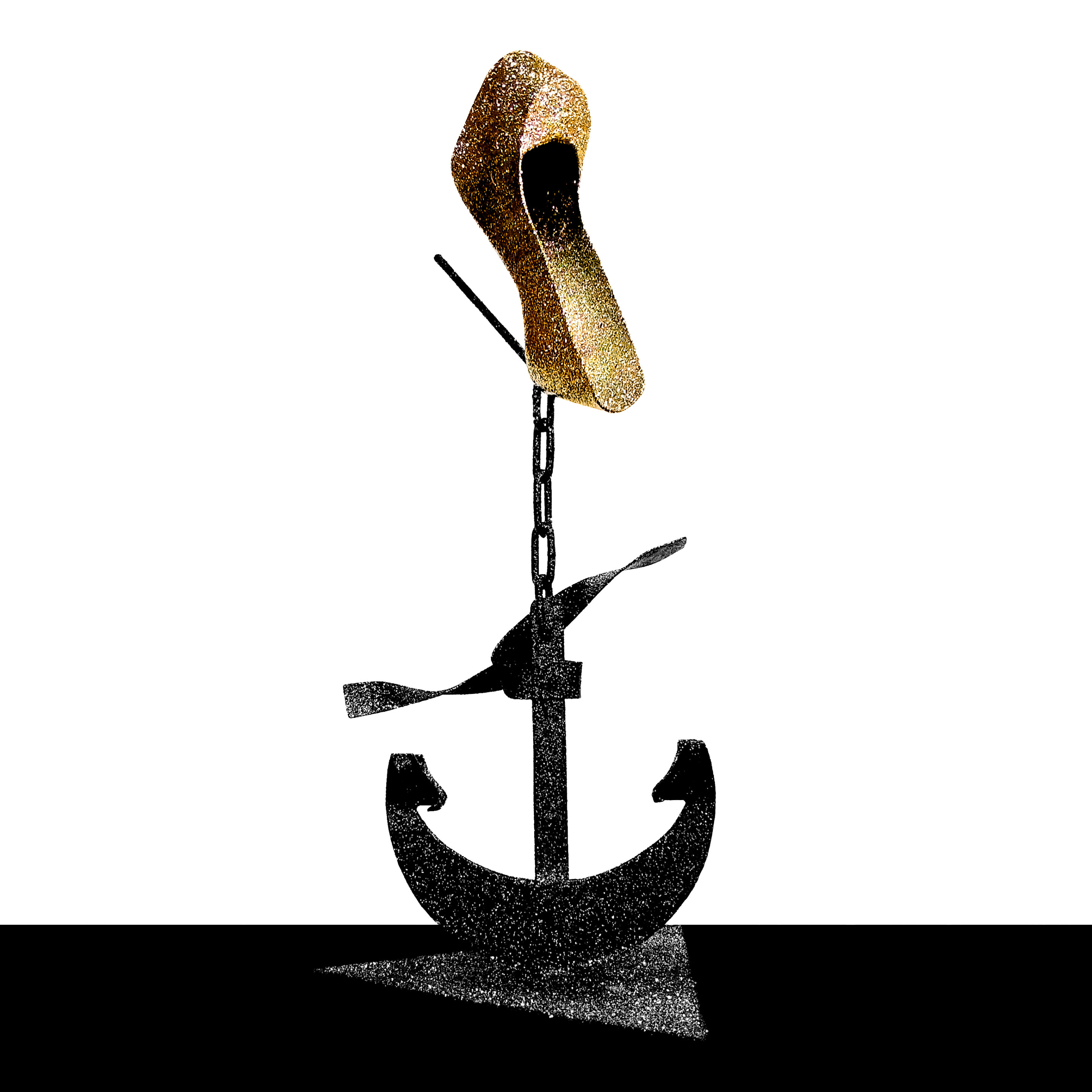 Roderick Owen / Artiste / Escarpin - Couturier sur métal