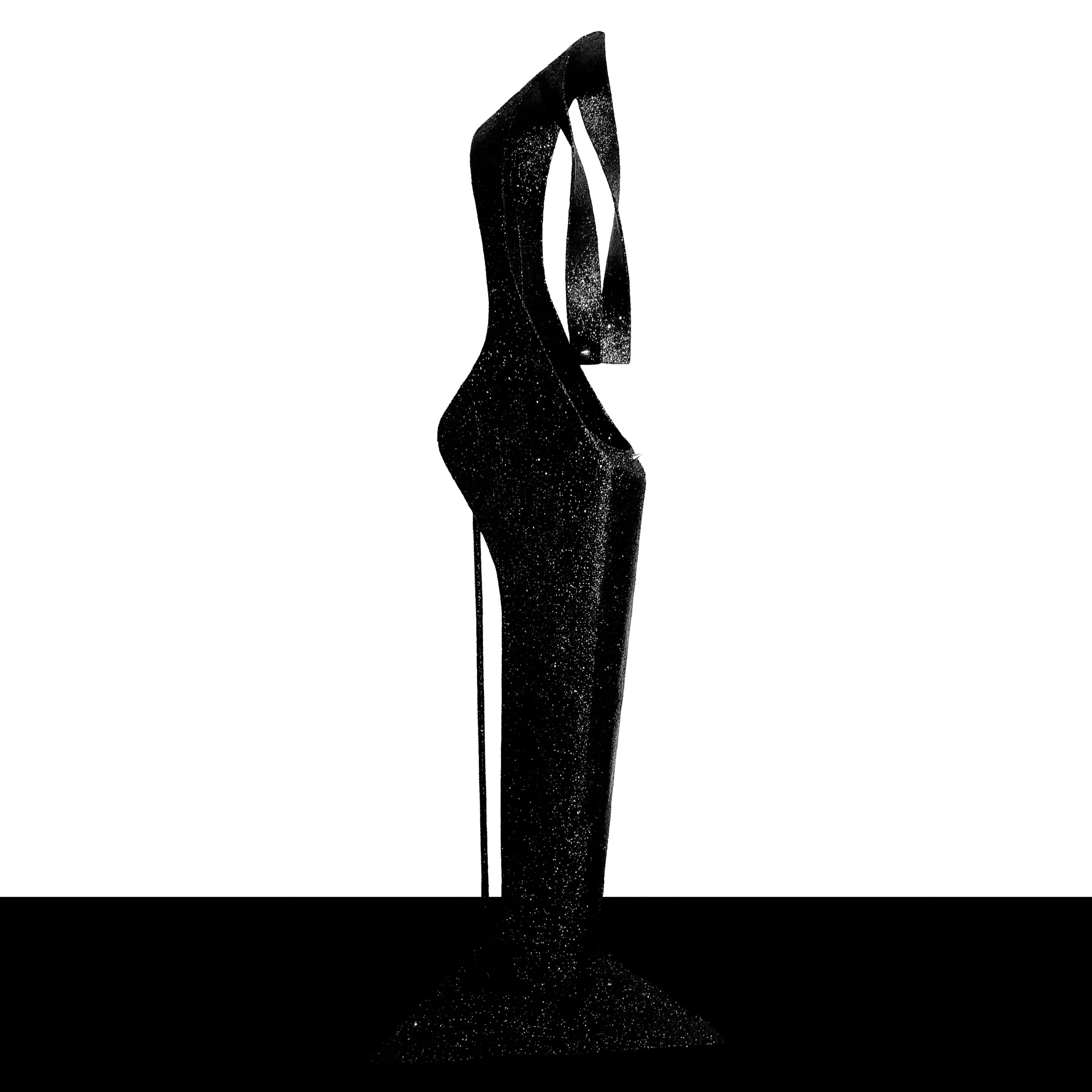 Roderick Owen / Sculpteur / Escarpin d'acier