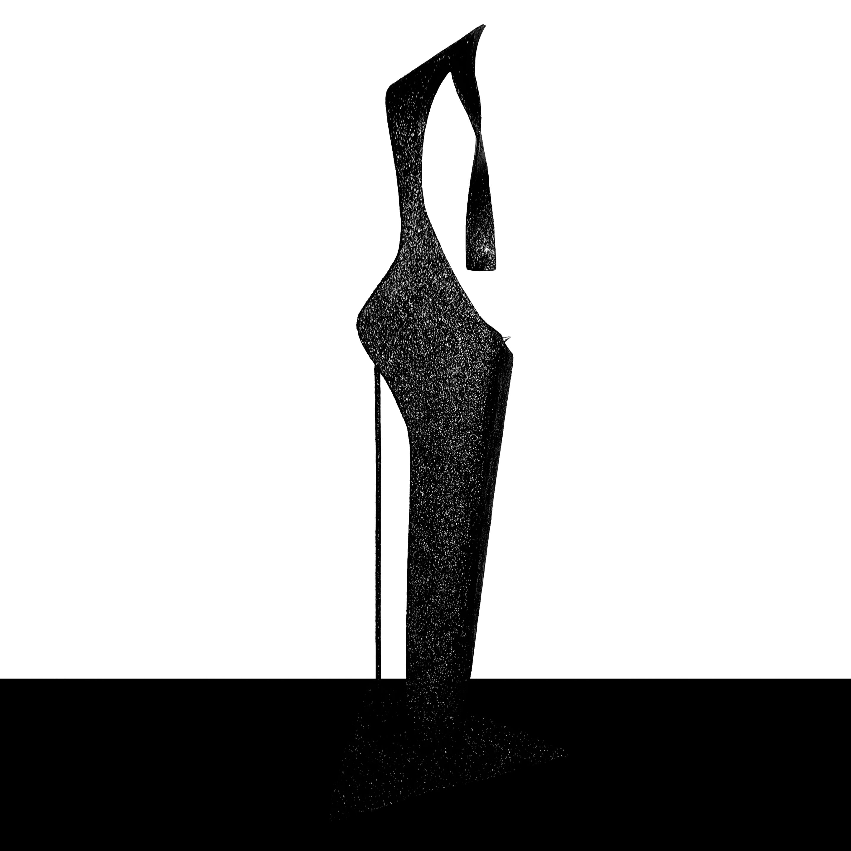 Roderick Owen / Sculpteur / Escarpin d'acier