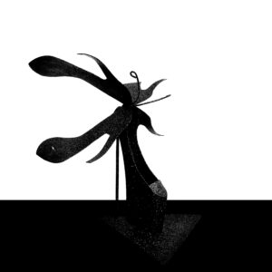 Roderick Owen / Sculpteur / Escarpin d'acier