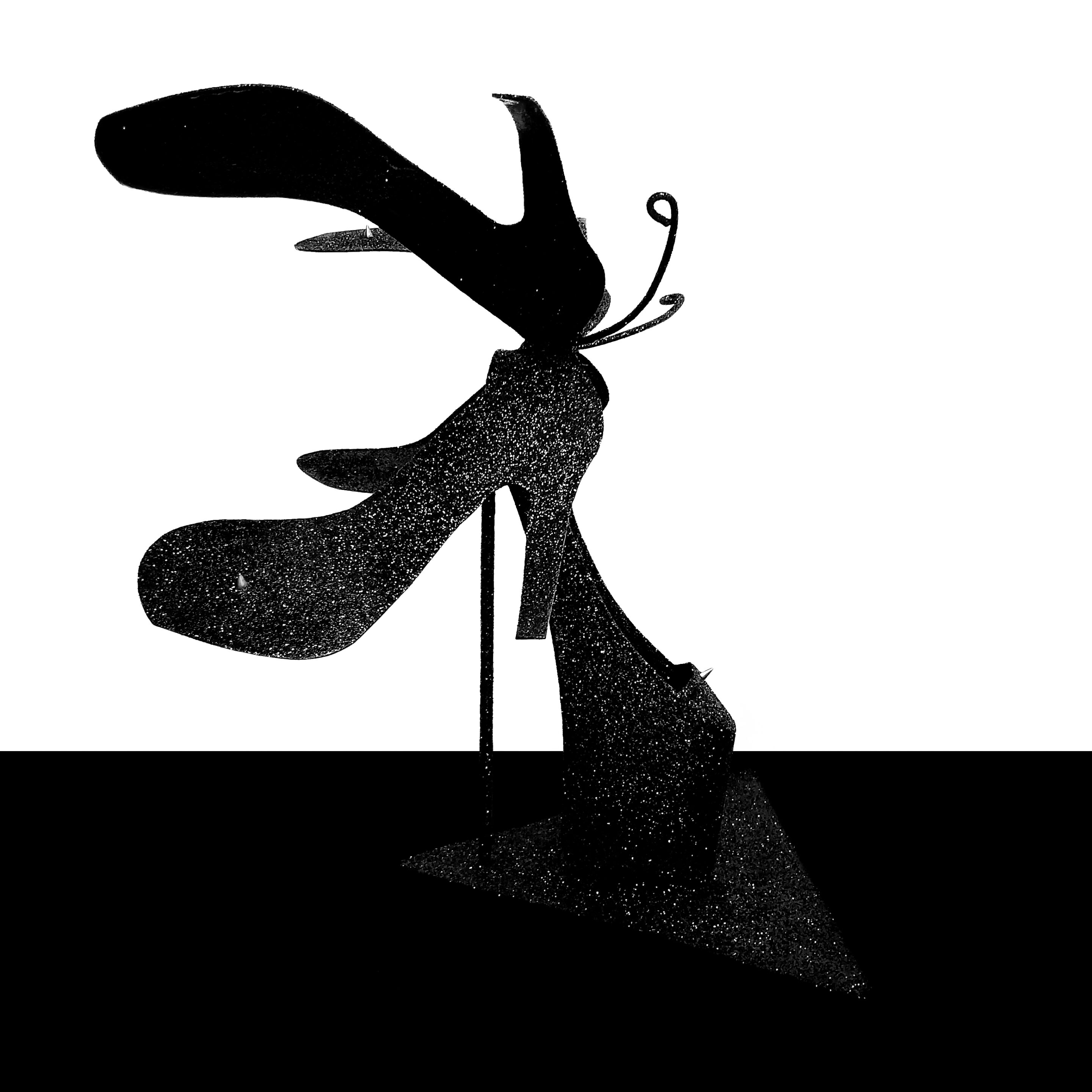 Roderick Owen / Sculpteur / Escarpin d'acier