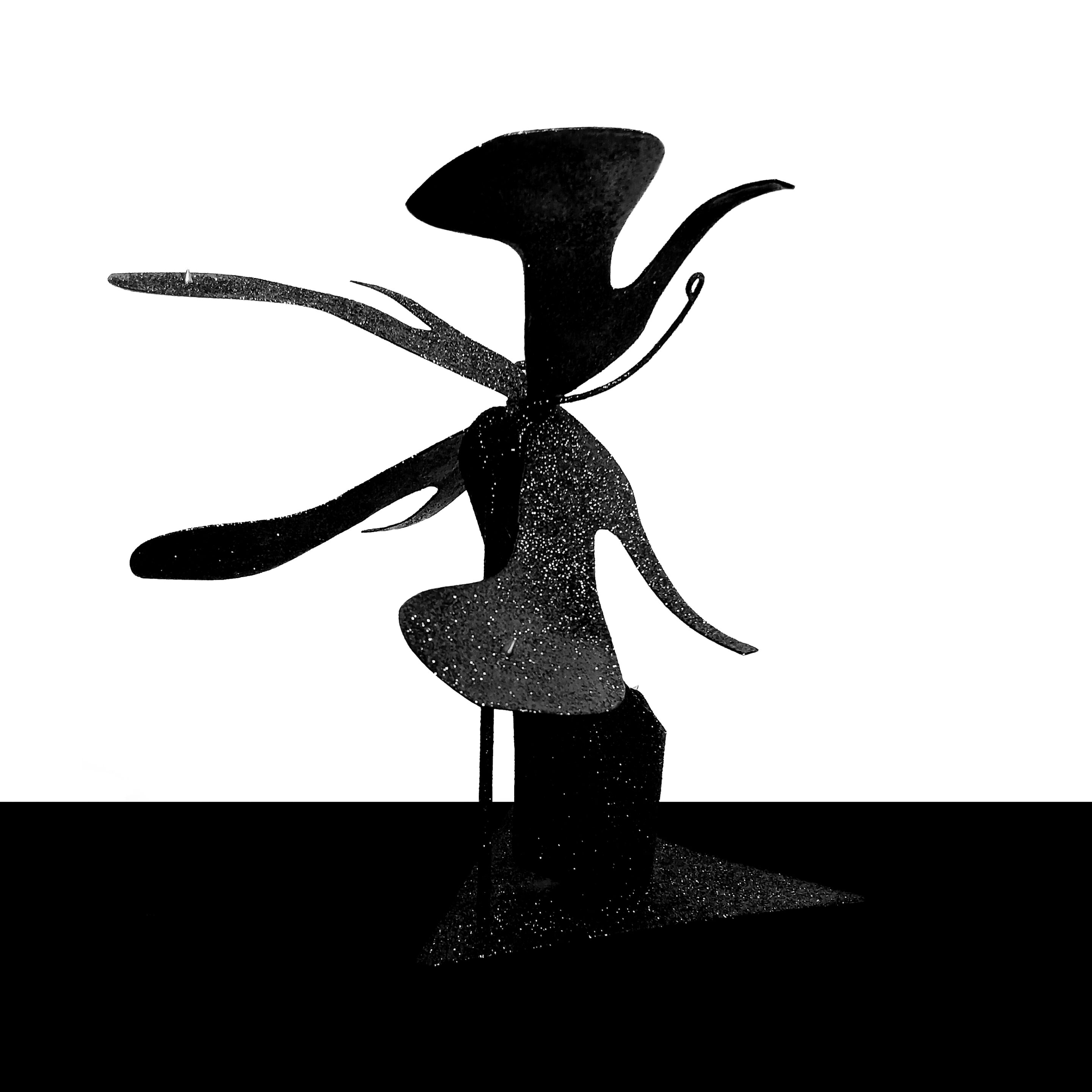 Roderick Owen / Sculpteur / Escarpin d'acier
