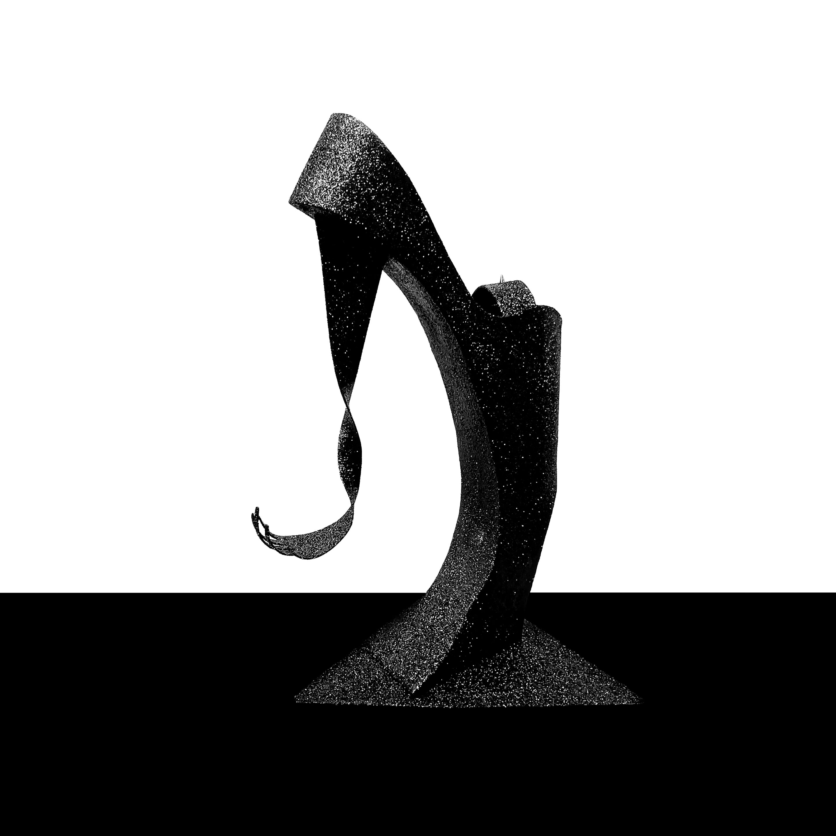 Roderick Owen / Sculpteur / Escarpin d'acier