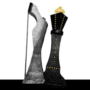 Roderick Owen / Artiste / Escarpin - Couturier sur métal