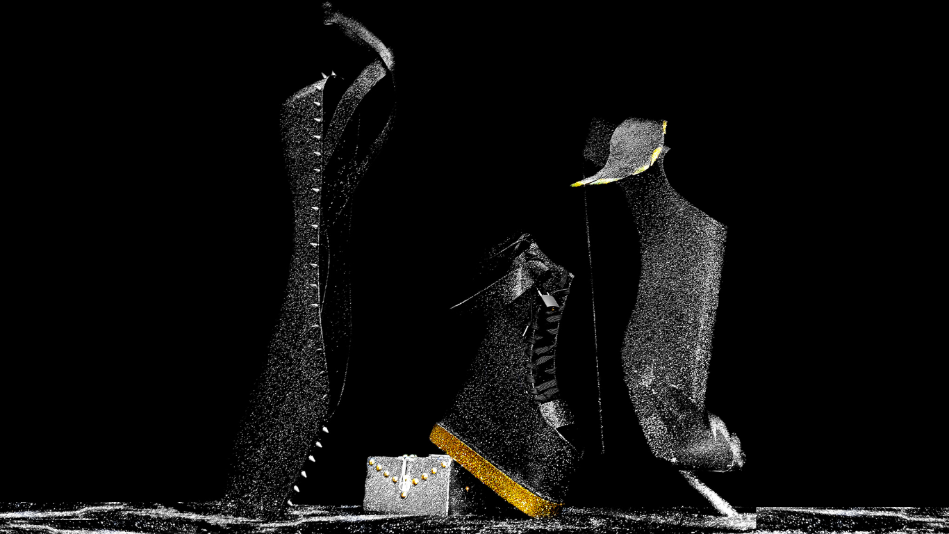 Roderick Owen / Sculpteur / Escarpin d'acier