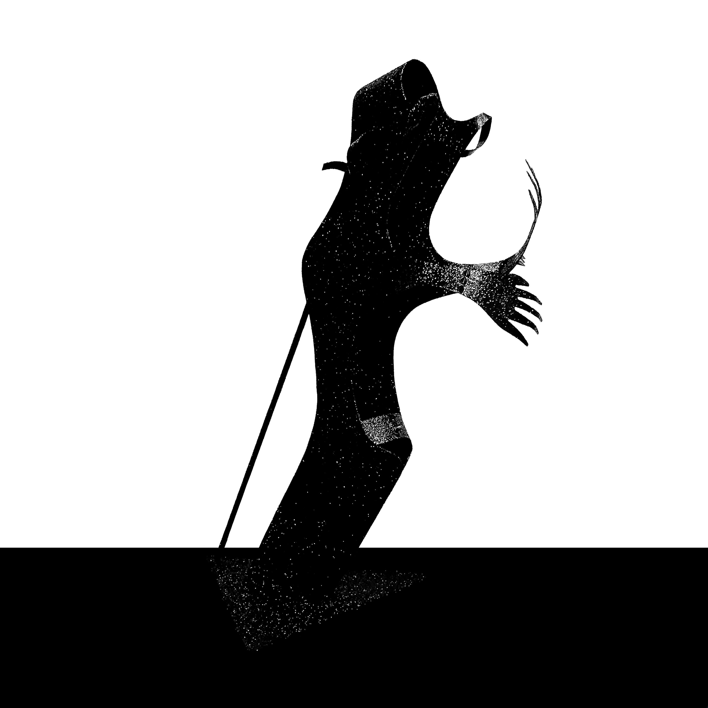 Roderick Owen / Sculpteur / Escarpin d'acier