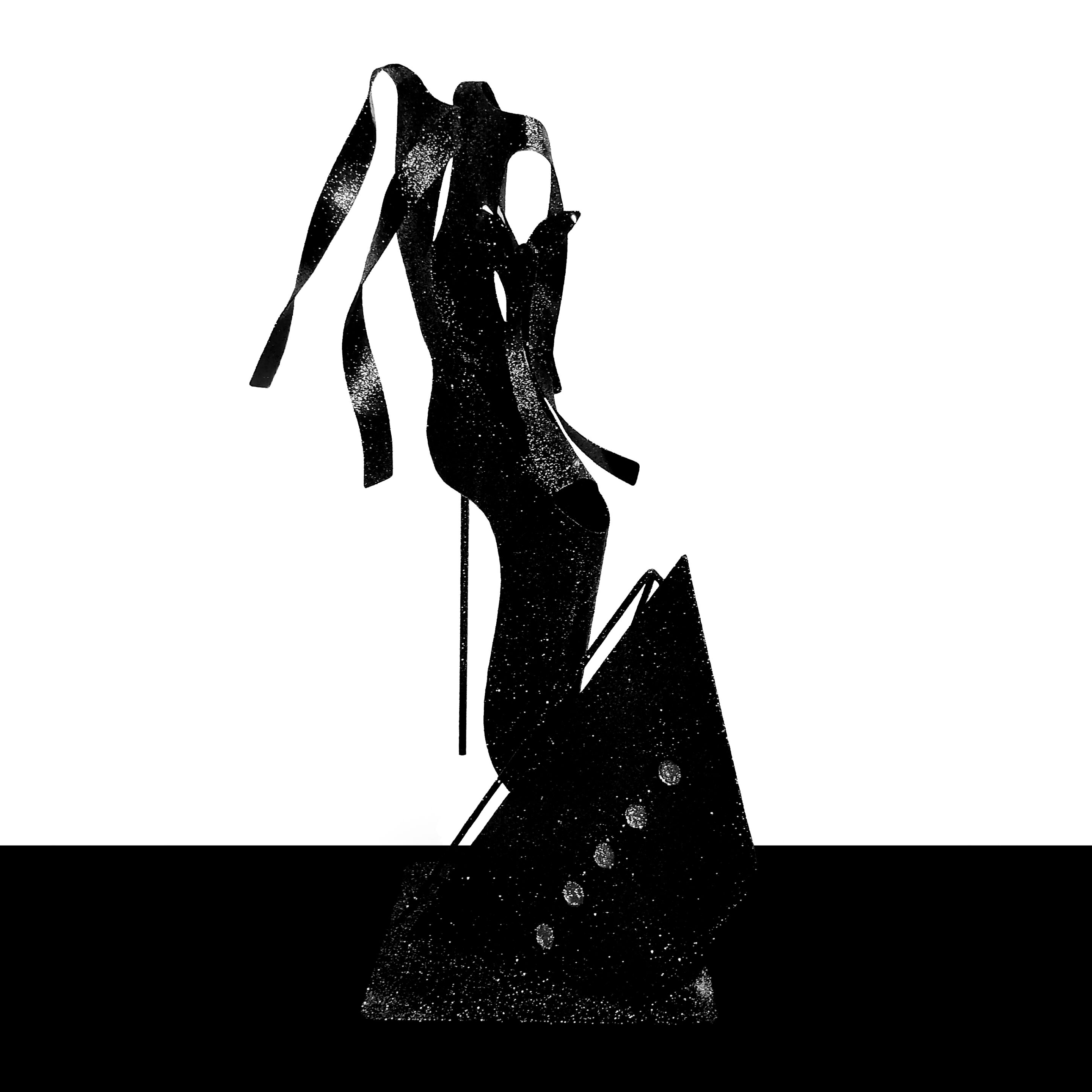 Roderick Owen / Sculpteur / Escarpin d'acier