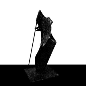 Roderick Owen / Sculpteur / Escarpin d'acier