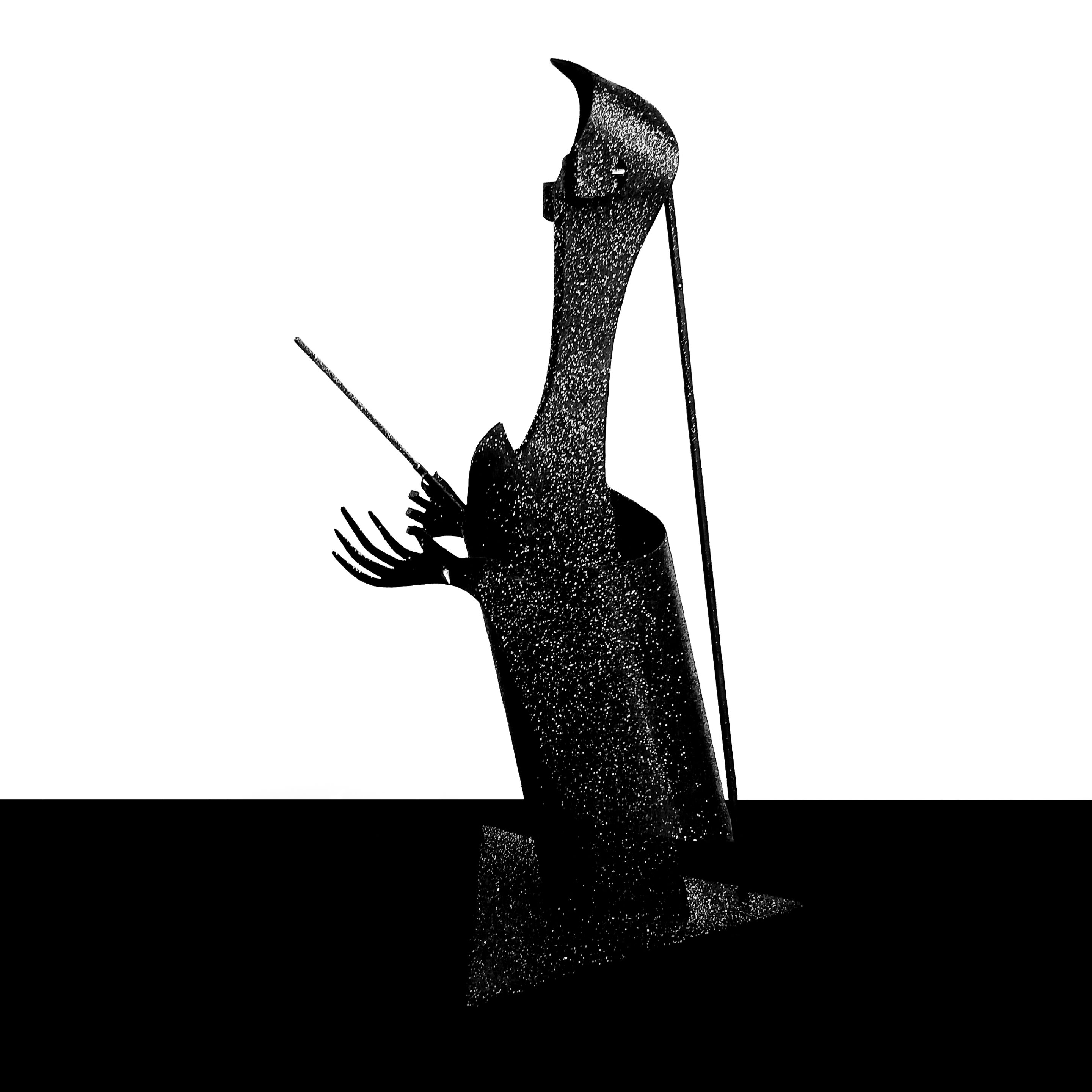 Roderick Owen / Sculpteur / Escarpin d'acier