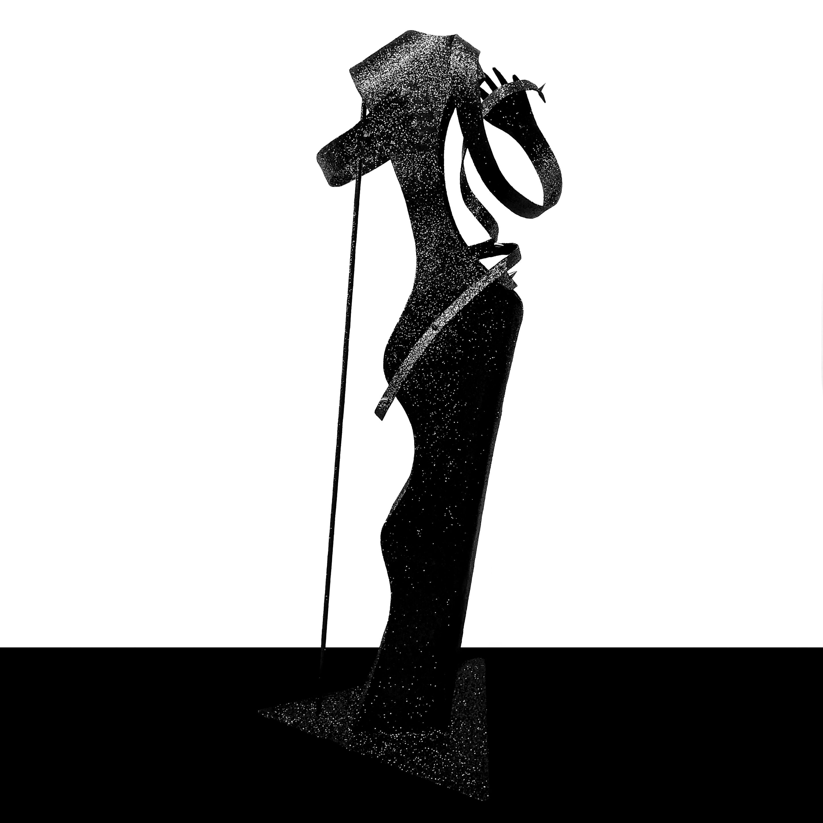 Roderick Owen / Sculpteur / Escarpin d'acier