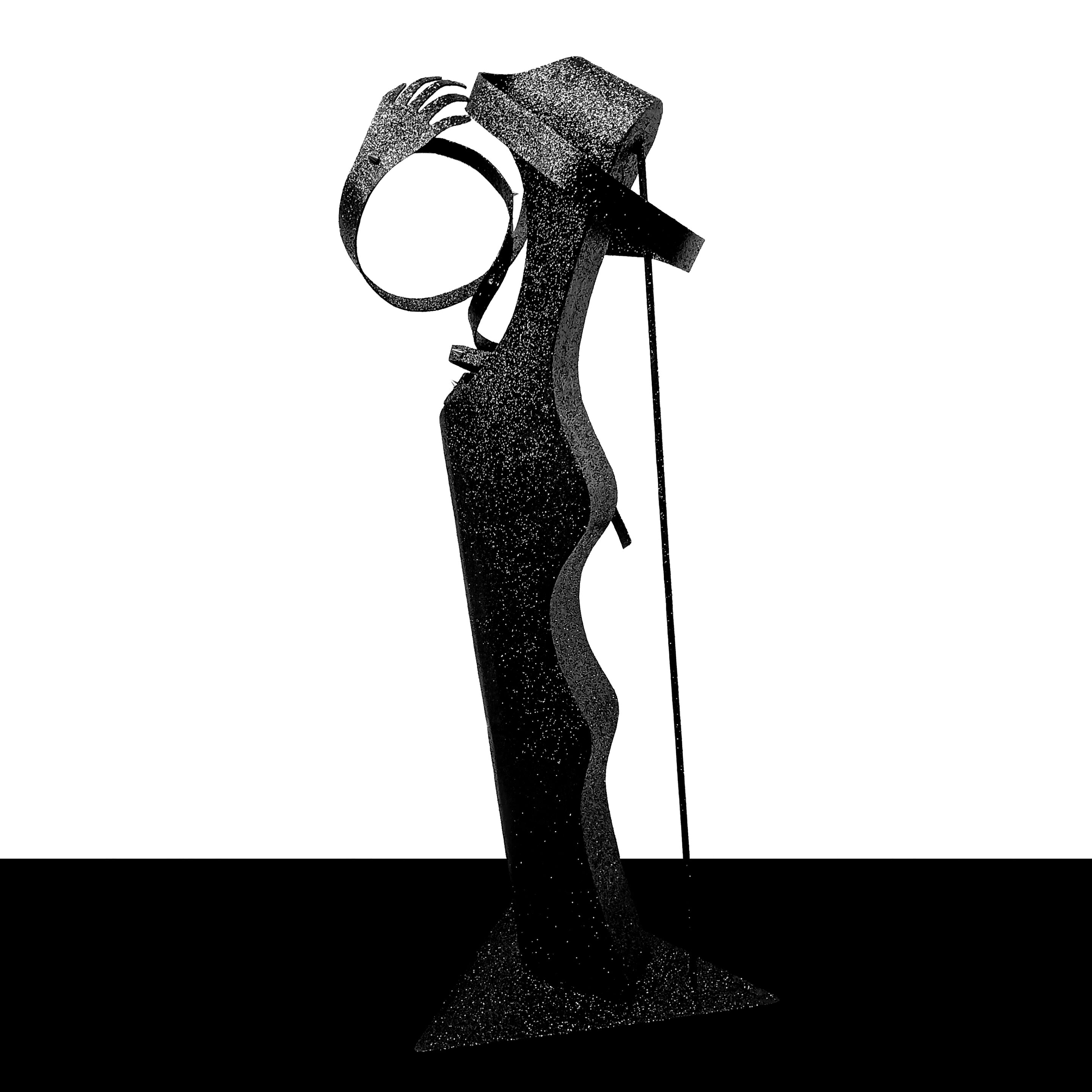 Roderick Owen / Sculpteur / Escarpin d'acier